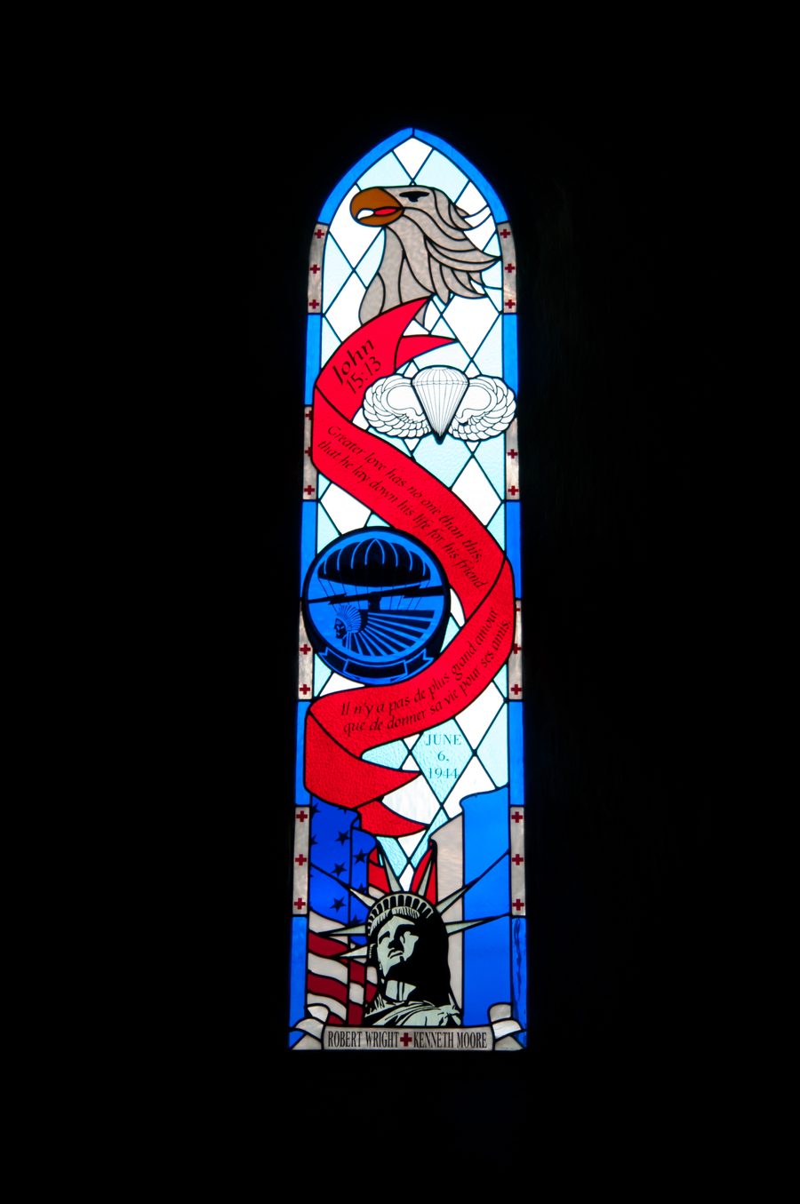 Angoville-au-Plain church in Normandy