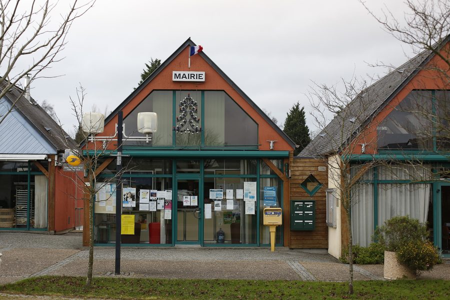 Rathaus von Turretot im Département Seine-Maritime