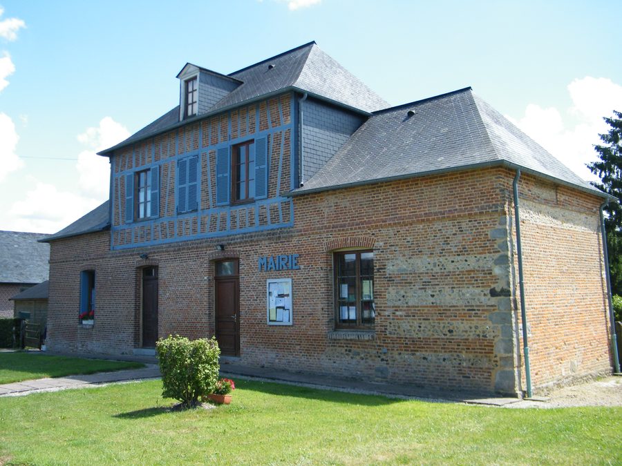 Rathaus von Bailleul-Neuville im Département Seine-Maritime