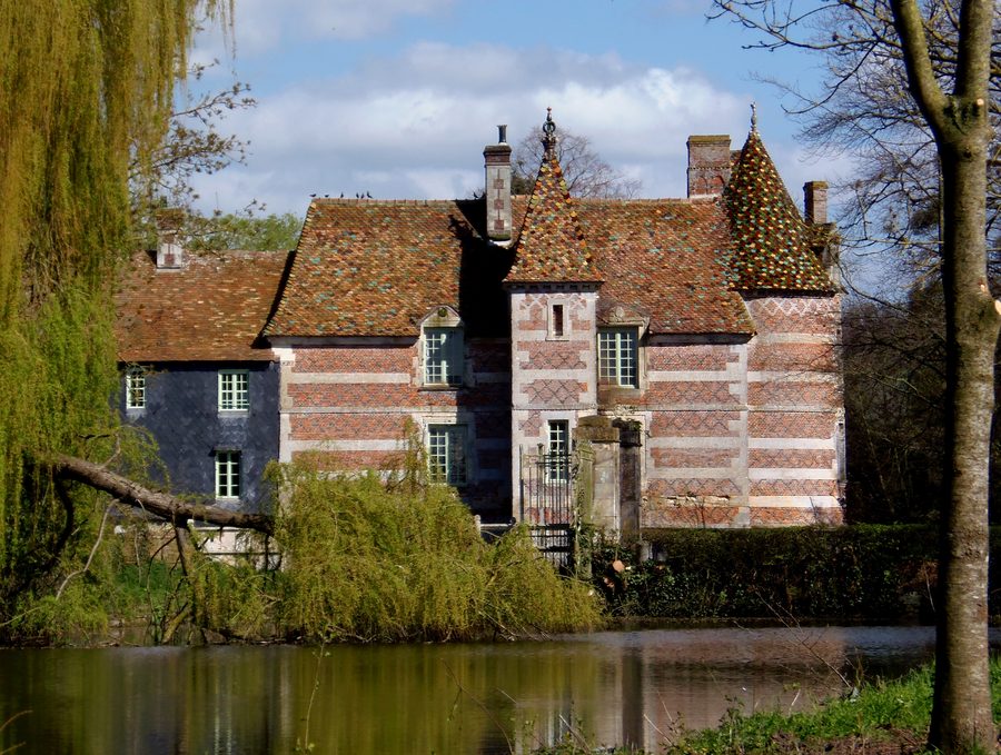 Château de Victot in Victot-Pontfol in der Normandie