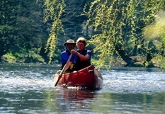 Flussfahrten mit Boot Kajak Kanu (Normandie)