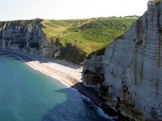 Valleuse in der Normandie