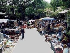 Flohmarkt in Saint-Lô am 27.6.2010