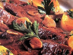 Schweinebraten a la Normandie