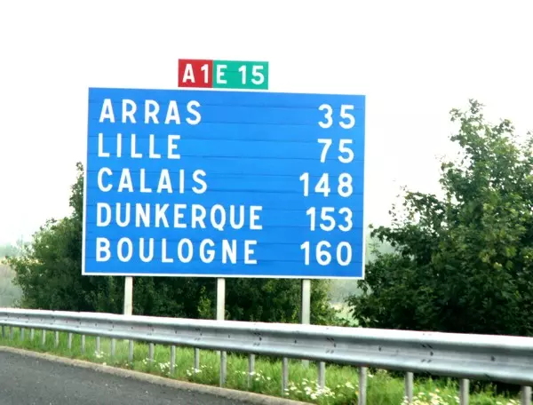 Entfernungen Normandie