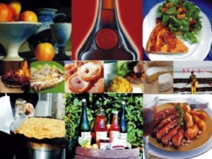 Zutaten Produkte und Spezialitäten in der normannischen Gastronomie