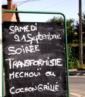 Ländliche Küche Normandie