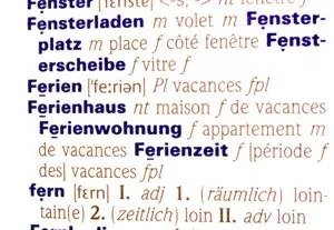 Woerterbuch deutsch französisch