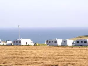 Wohnmobil Camping Meerblick